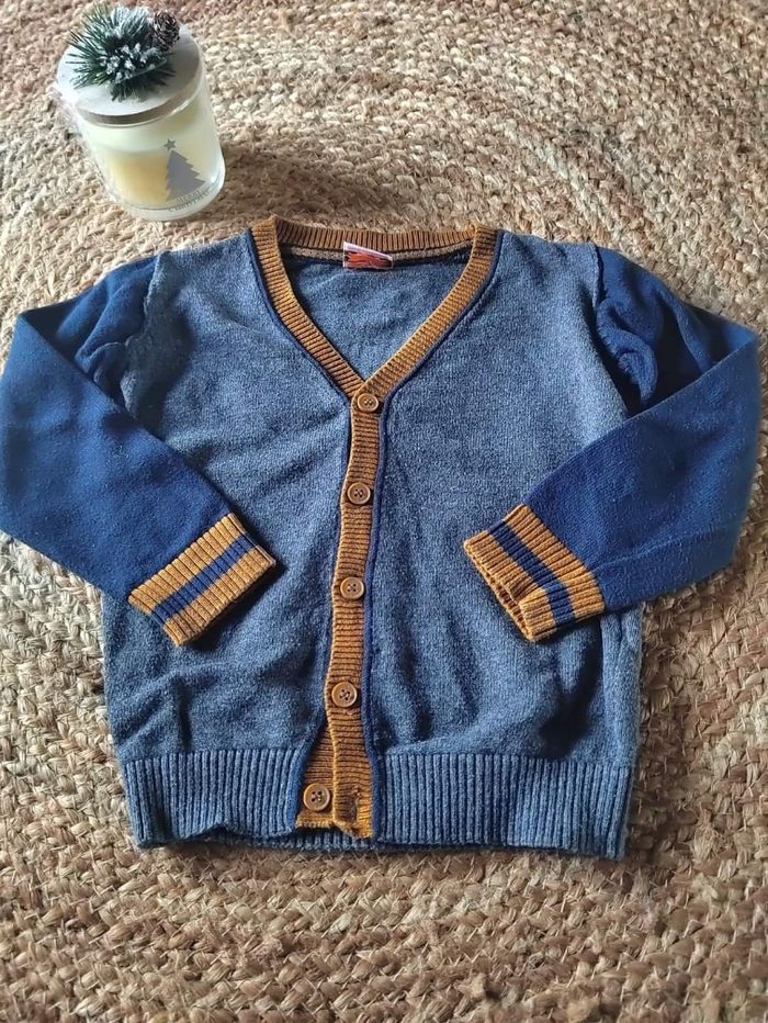 Gilet 2 ans tape à l'œil