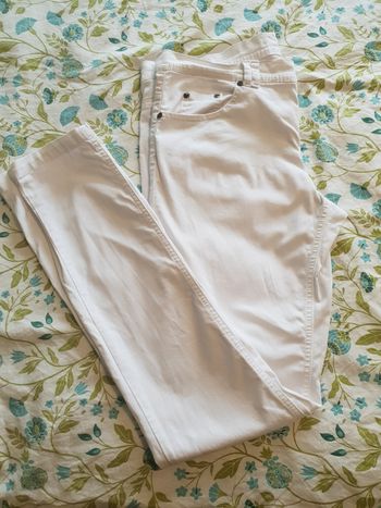 Pantalon blanc Promod