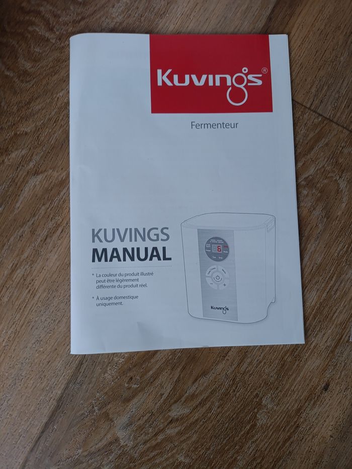 Kuvings Greek Yogurt & Cheese Maker – Machine a fermenter Neuf - photo numéro 4
