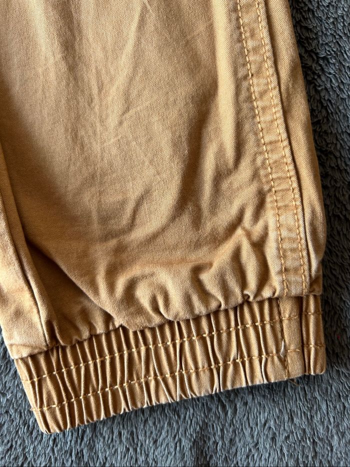 Pantalon cargo camel - photo numéro 4