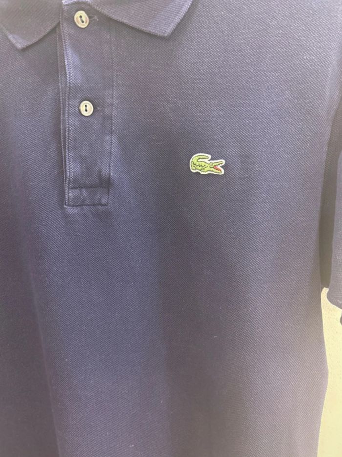 Polo bleu Lacoste - photo numéro 3