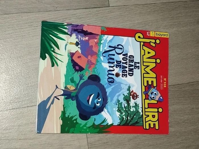 Lot de 8 magazines J’aime lire année 2019-20 L050  7595615215 - photo numéro 7