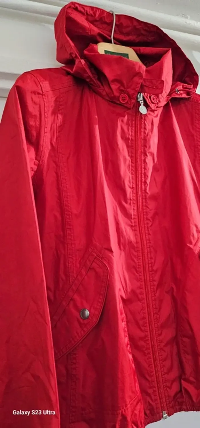 Imper Parka Trench Blouson Déperlant Aigle Taille S - photo numéro 5