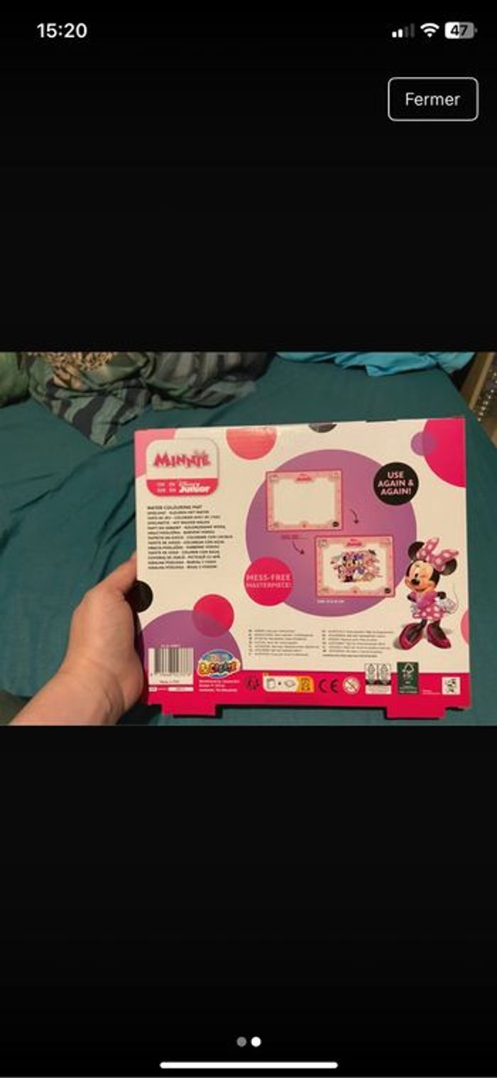 Tapis de jeu a eau minnie - photo numéro 2