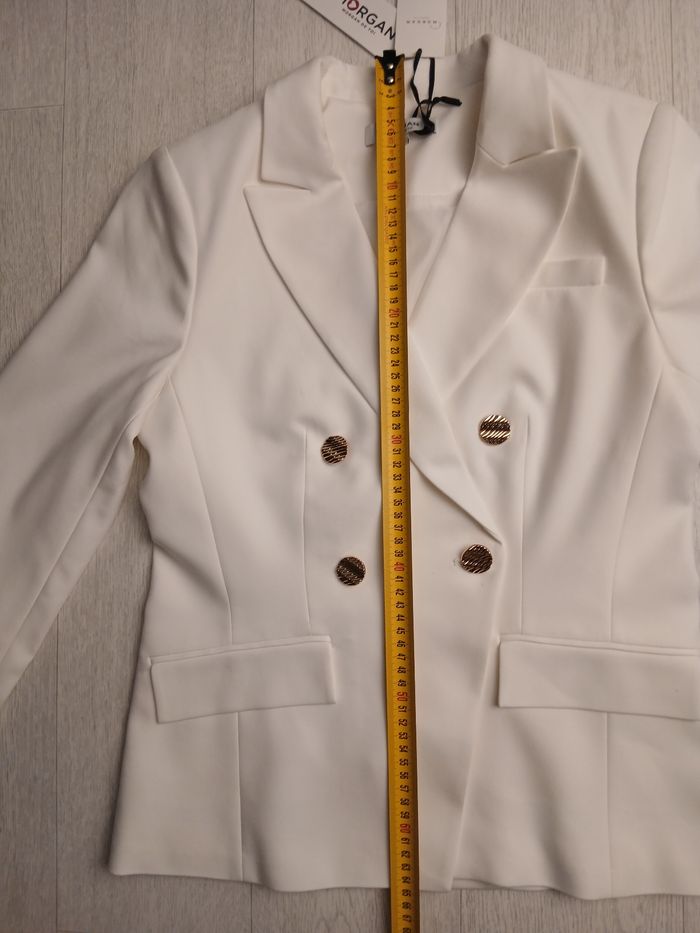 Blazer Morgan blanc Taille 38 - photo numéro 8