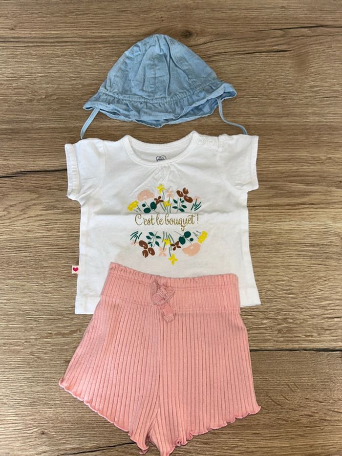 Ensemble bébé fille 3mois