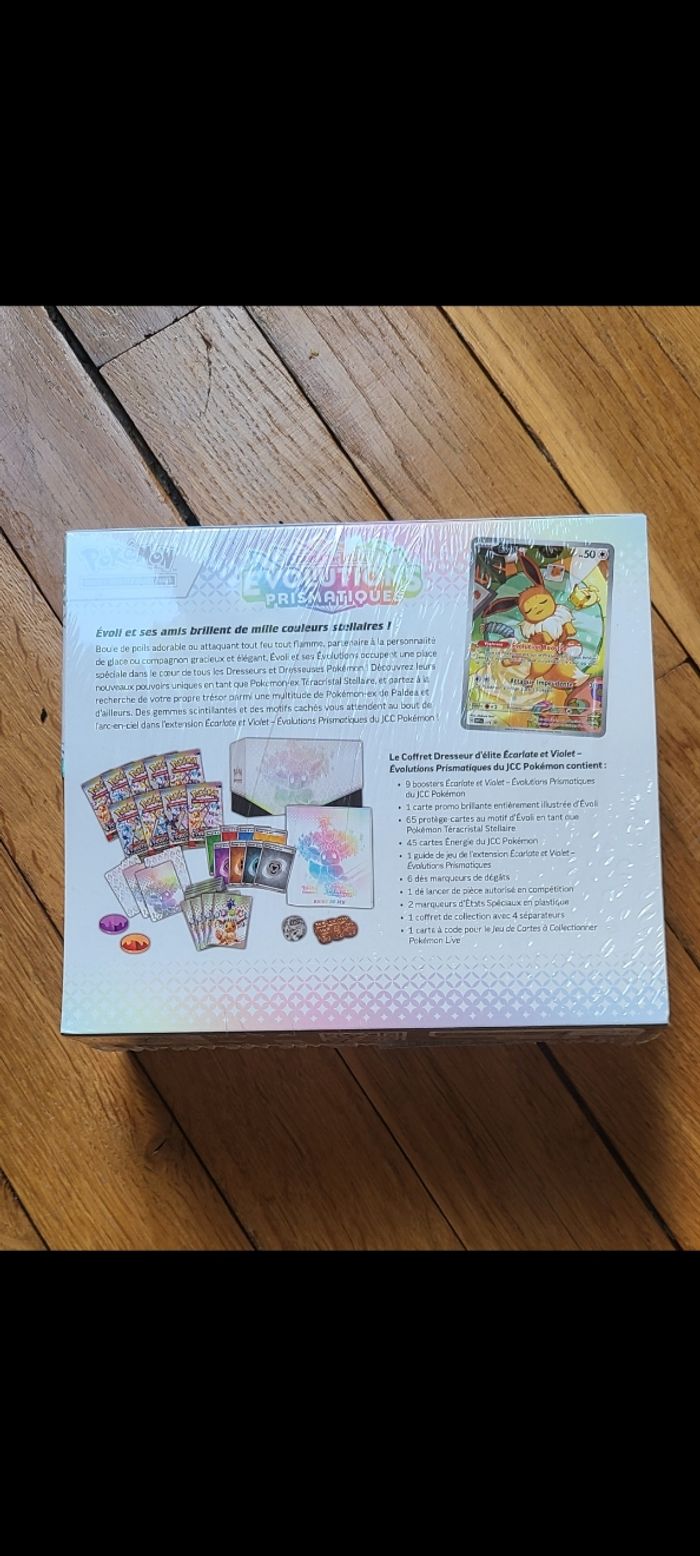 ETB - Coffret Pokémon Évolution Prismatique EV8,5- Scellé - photo numéro 4