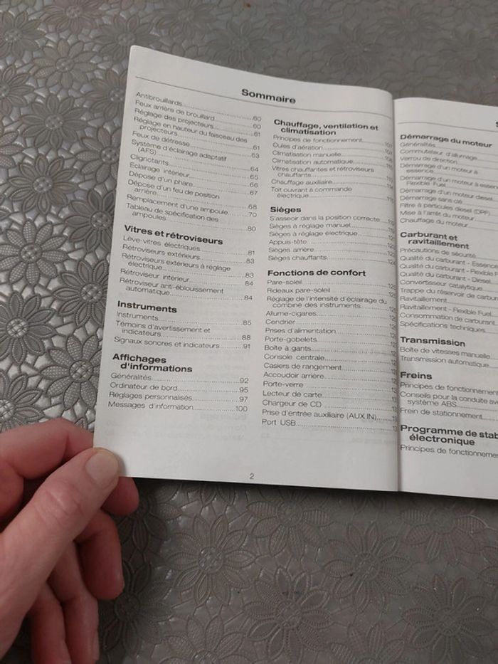 Manuel conducteur Ford focus - photo numéro 4