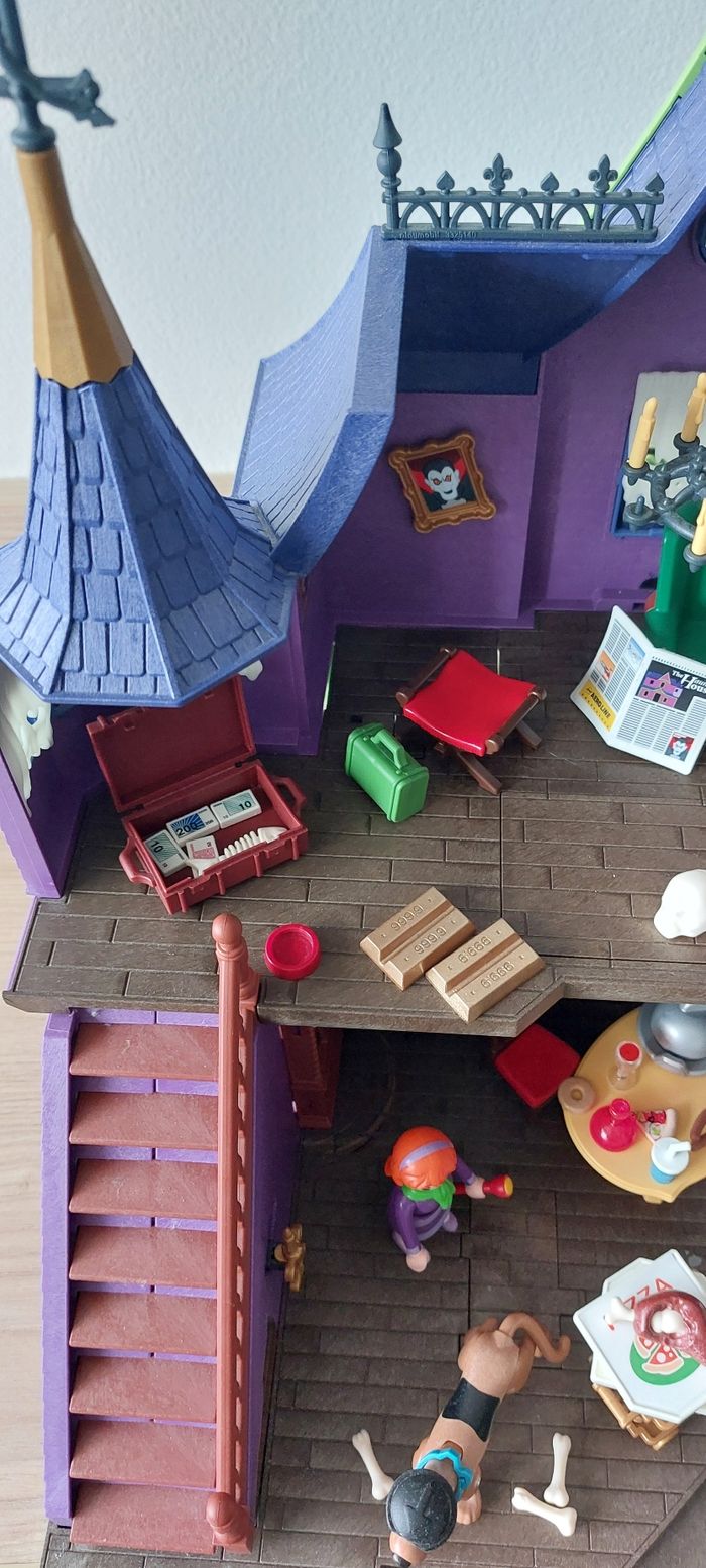 Le manoir hanté scooby doo playmobil - photo numéro 5