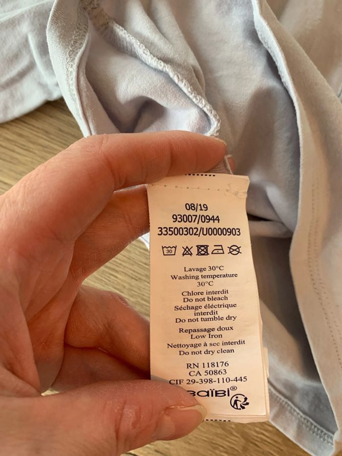 Ensemble 3 pièces fille pentalon et 2 sous pull - 12 mois - obaibi - photo numéro 12