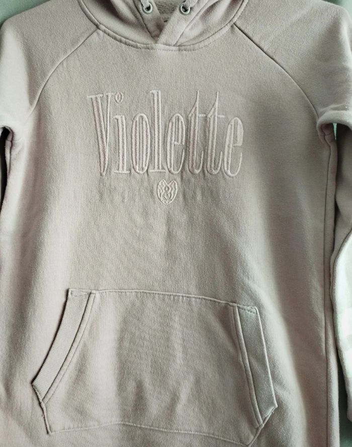 Robe pull fille violette - photo numéro 2