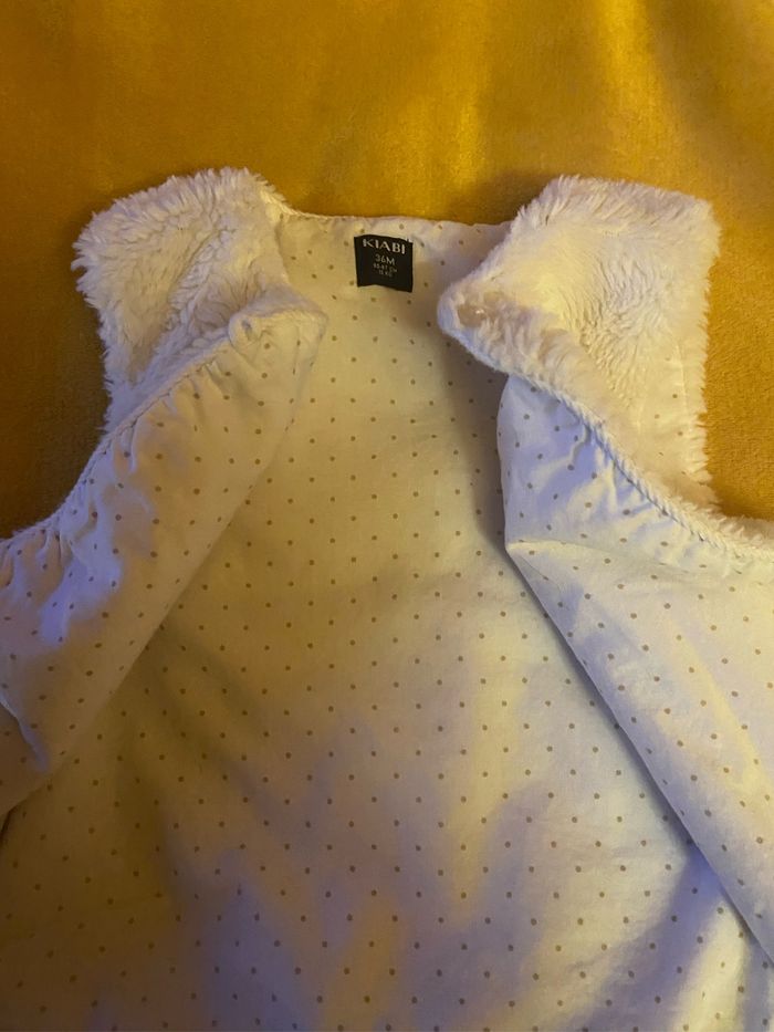 Gilet sans manche fausse fourrure - photo numéro 3