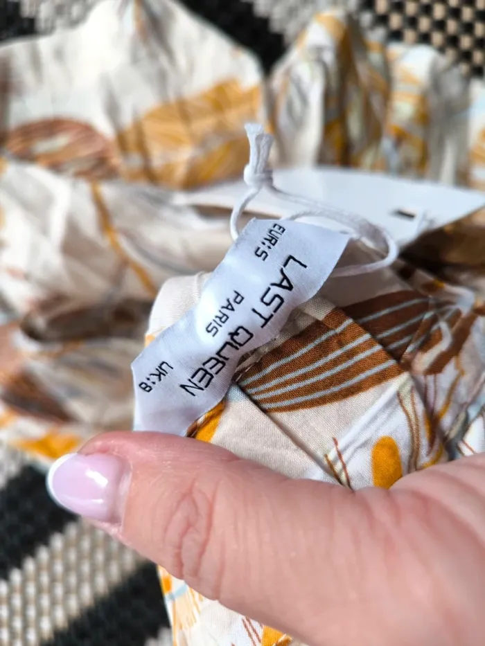 Short imprimé tropical Last Queen – Taille S – Neuf avec étiquette - photo numéro 4