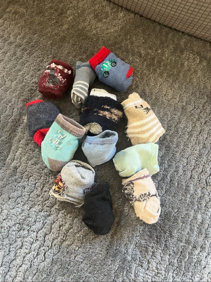 Lot 12 paires de chaussettes garçon