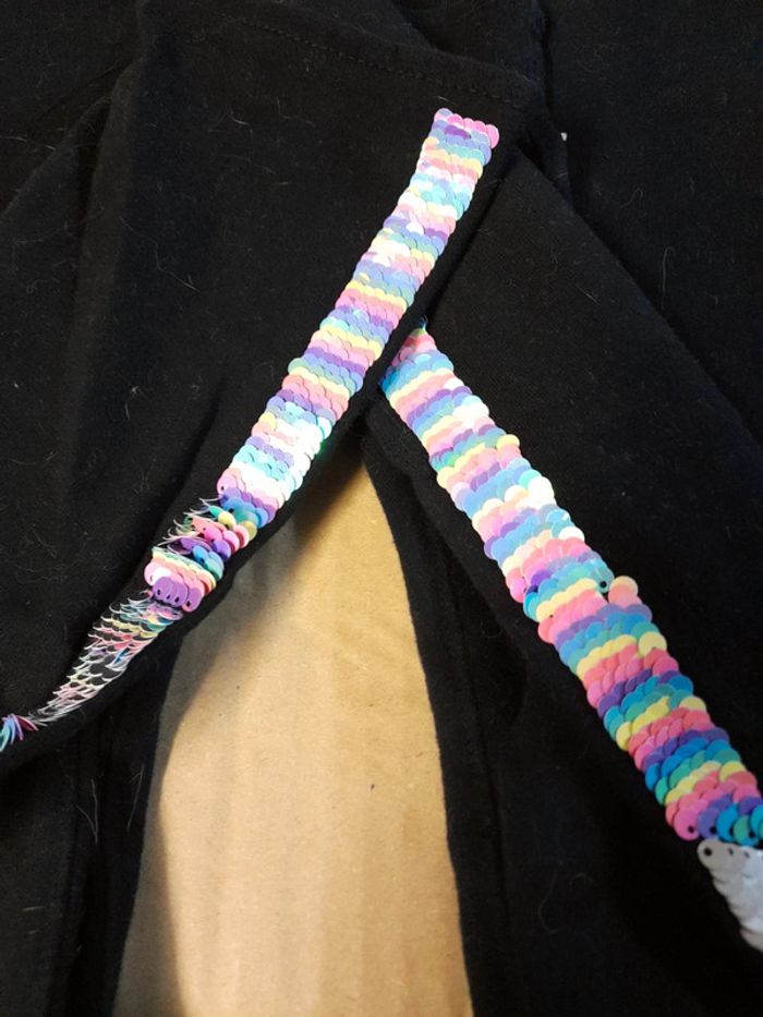 Leggings sequin fille - photo numéro 3