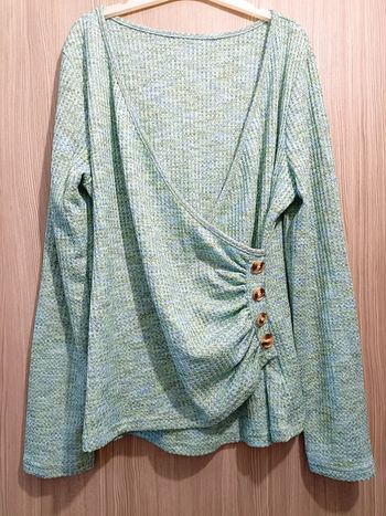 Haut blouse manches longues