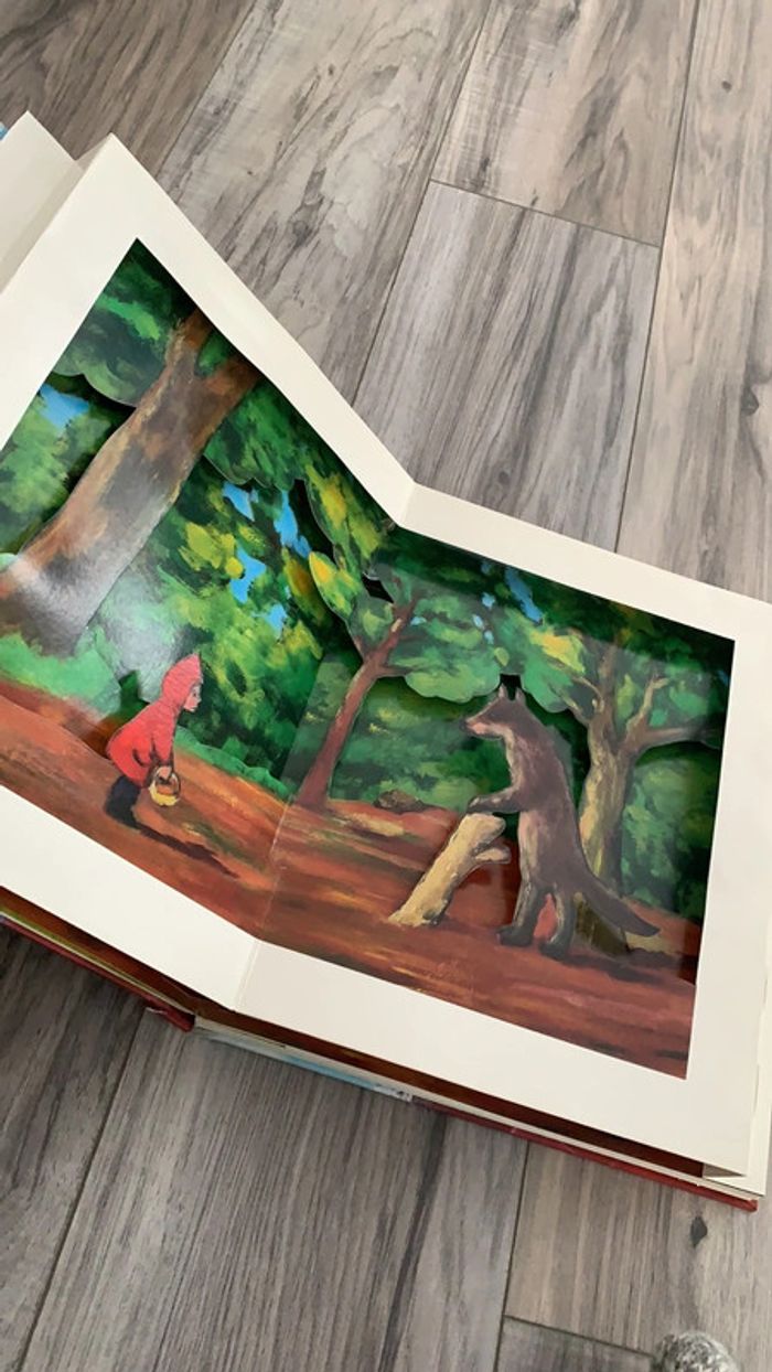Livre pop-up le petit chaperon rouge - photo numéro 3