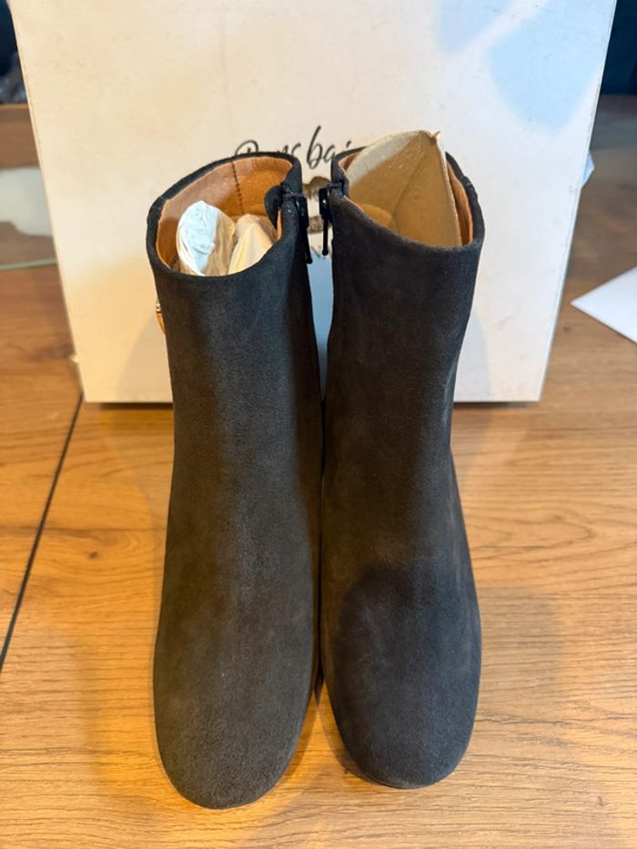 Bottines Louise Noire talon de 5cm - photo numéro 2