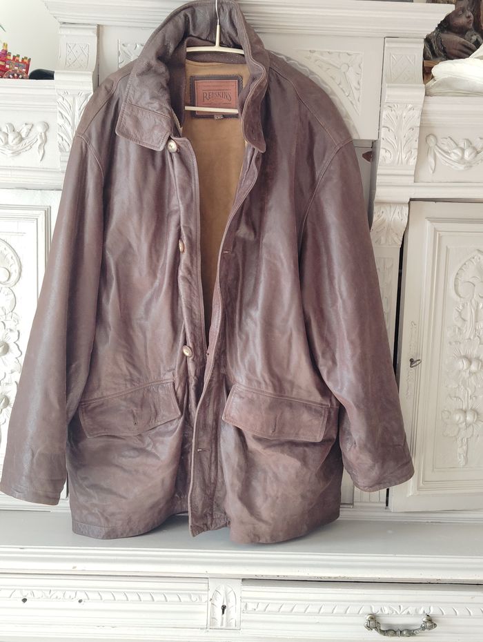 Veste longue cuir Redskins xxl