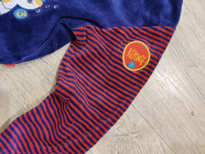 Pyjama velours de noël DPAM Taille 23 mois - photo numéro 4