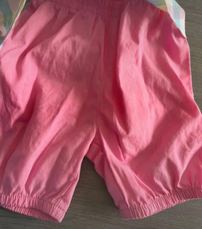 Ensemble short et t shirt bébé fille 6 mois - photo numéro 4