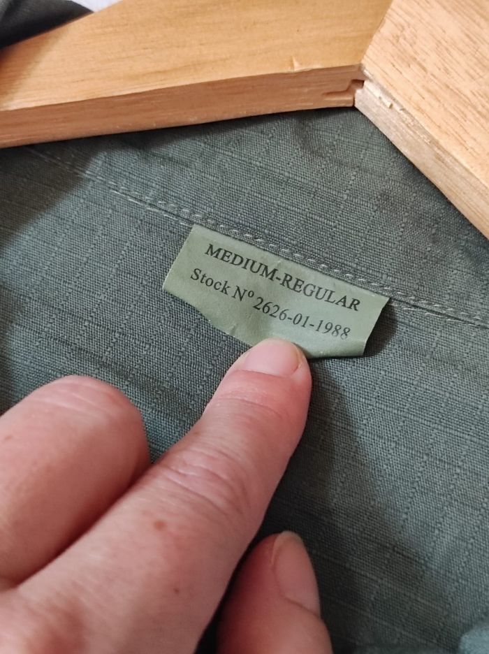 Veste / chemise militaire taille M regular - photo numéro 5