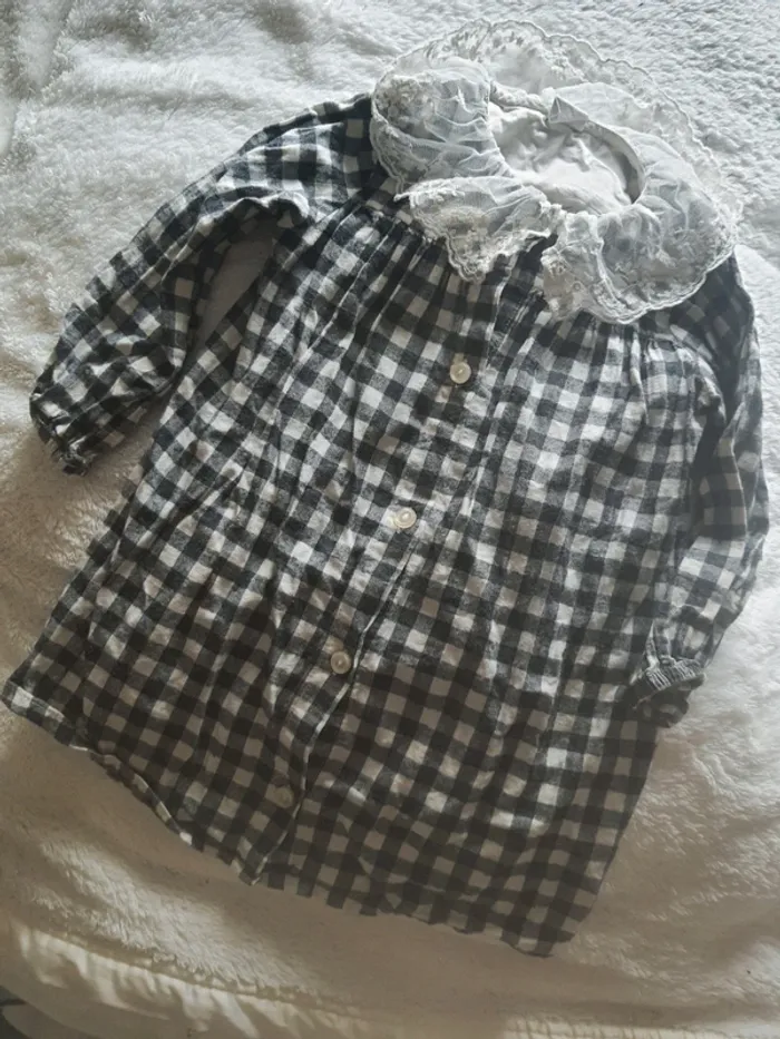 Robe bébé style vintage