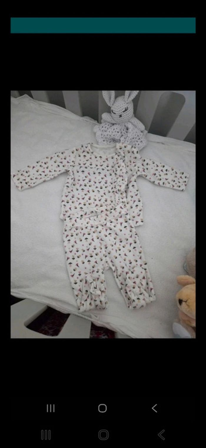 Pyjama 2 pièces 6 mois fille