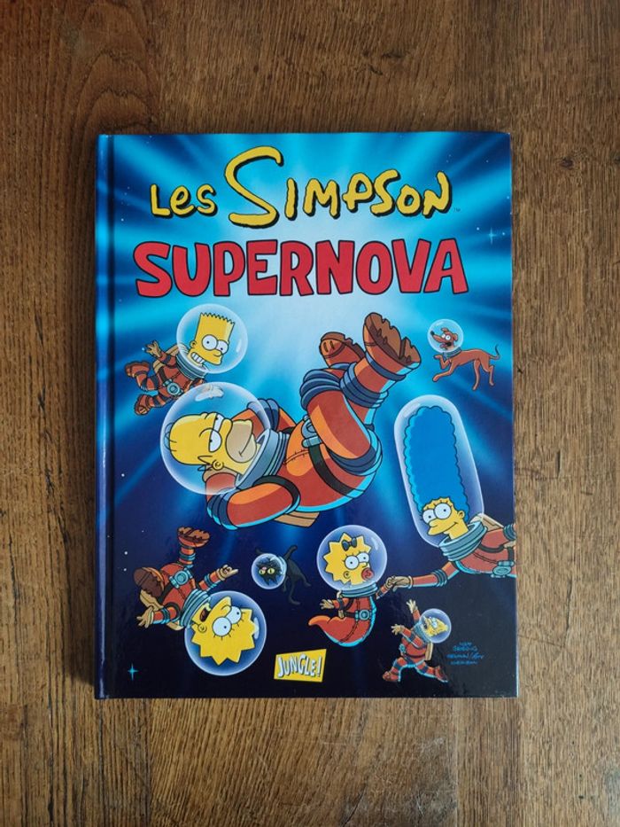 Bd bande dessinée Les Simpson Supernova neuve