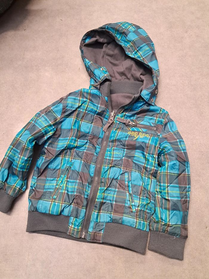 manteau veste demi saison réversible garcon 4 ans orchestra