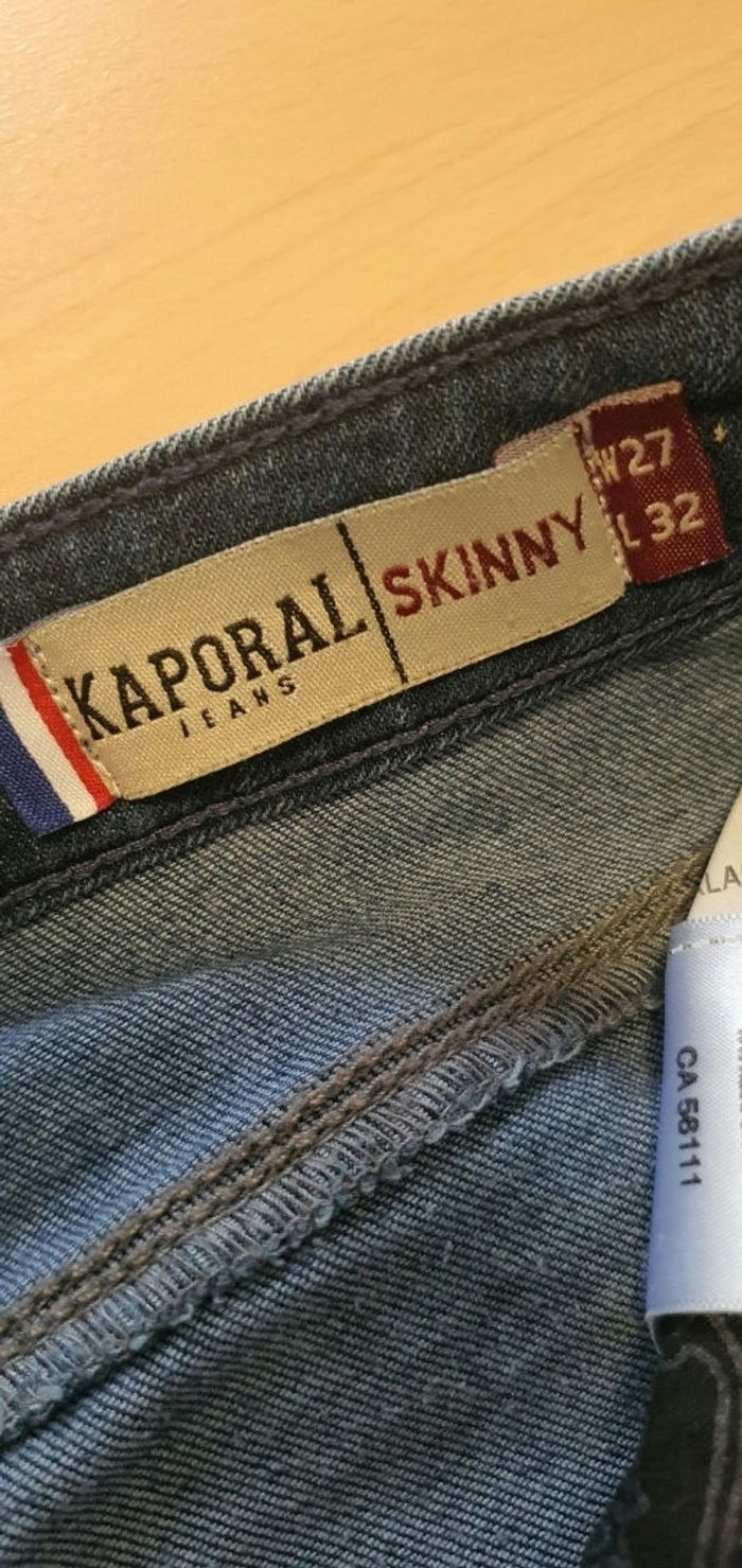 Jean slim Kaporal W27 L32 - photo numéro 10