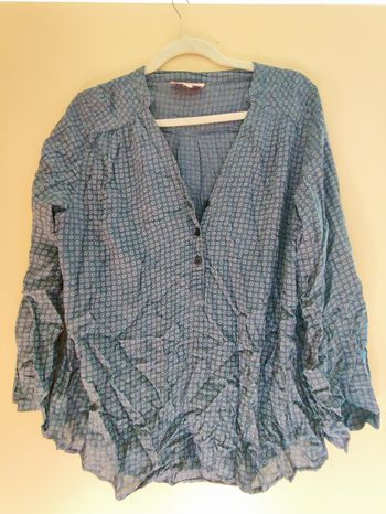 Tunique bleue t48