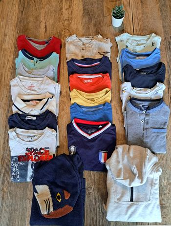 Lot de vêtements garçon automne hiver toute saison 4 ans