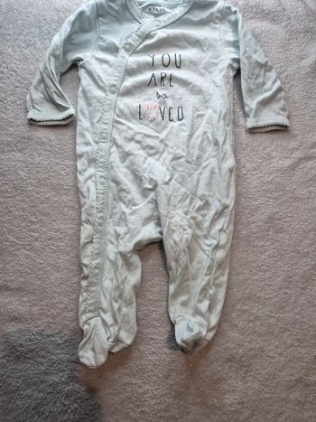 Pyjama mi-saison 3 mois