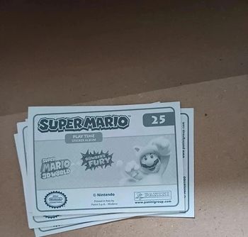 Lot de 10 images Panini Super Mario : Play time