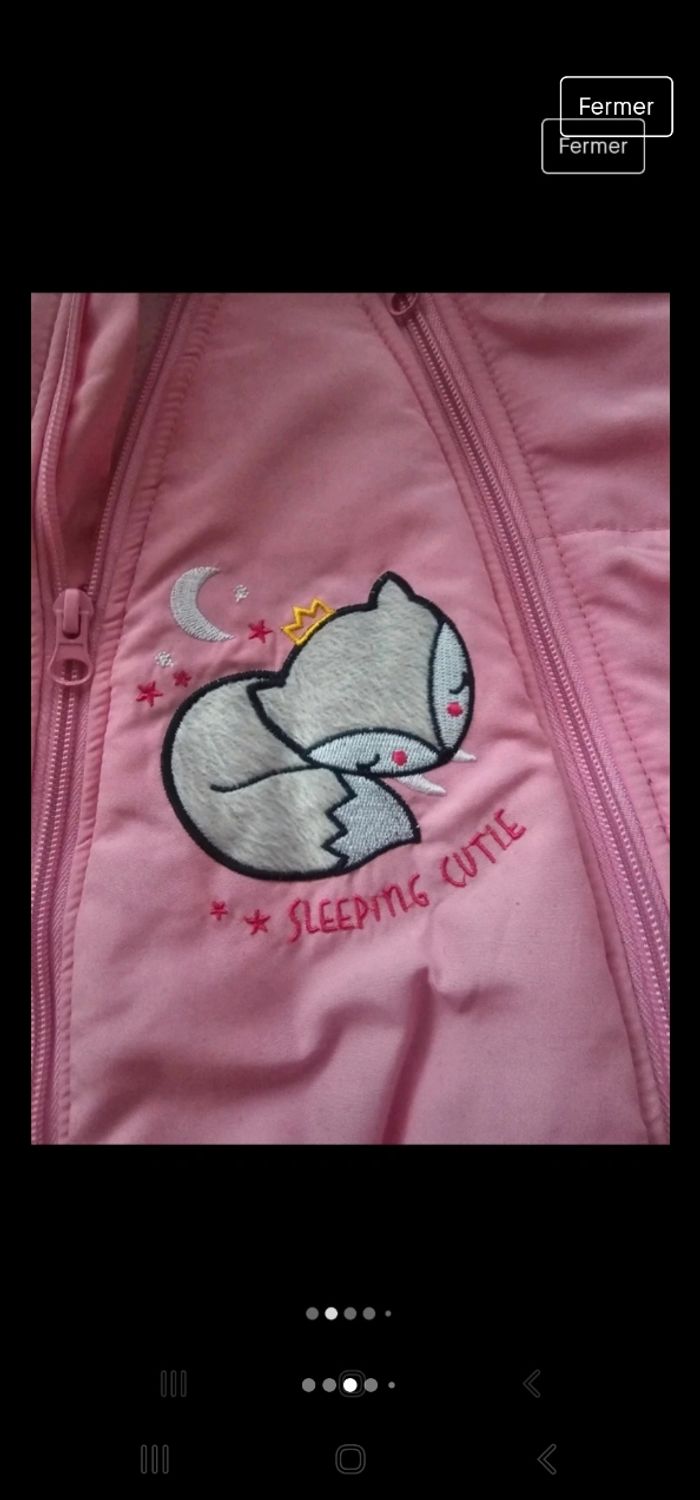 Lot manteau combi fille - photo numéro 3