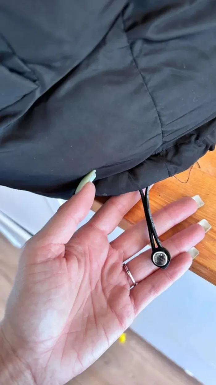 💕 veste sans manche noire taille 34 XS #bershka - photo numéro 7