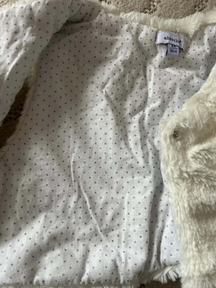Gilet sans manches blanc - photo numéro 3