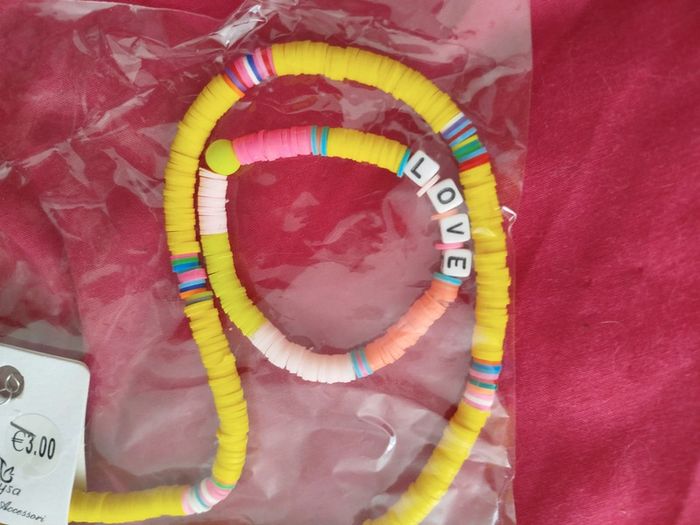 Bracelet Love et collier ensemble neuf avec étiquette - photo numéro 5