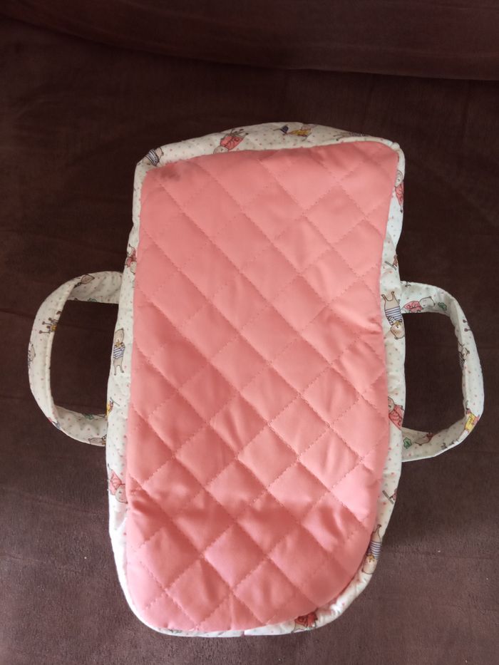 Joli Couffin "Corolle" de 2012 pour poupons 36/42cm - photo numéro 3