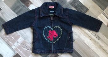 Veste en jean ddp 18 mois