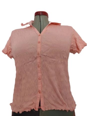Chemise smokée orangé taille 42