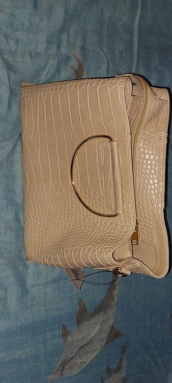 Sac à main neuf beige
