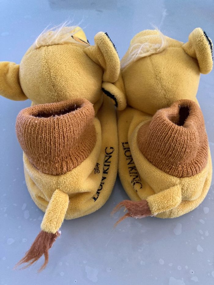Chaussons le roi lion - photo numéro 2