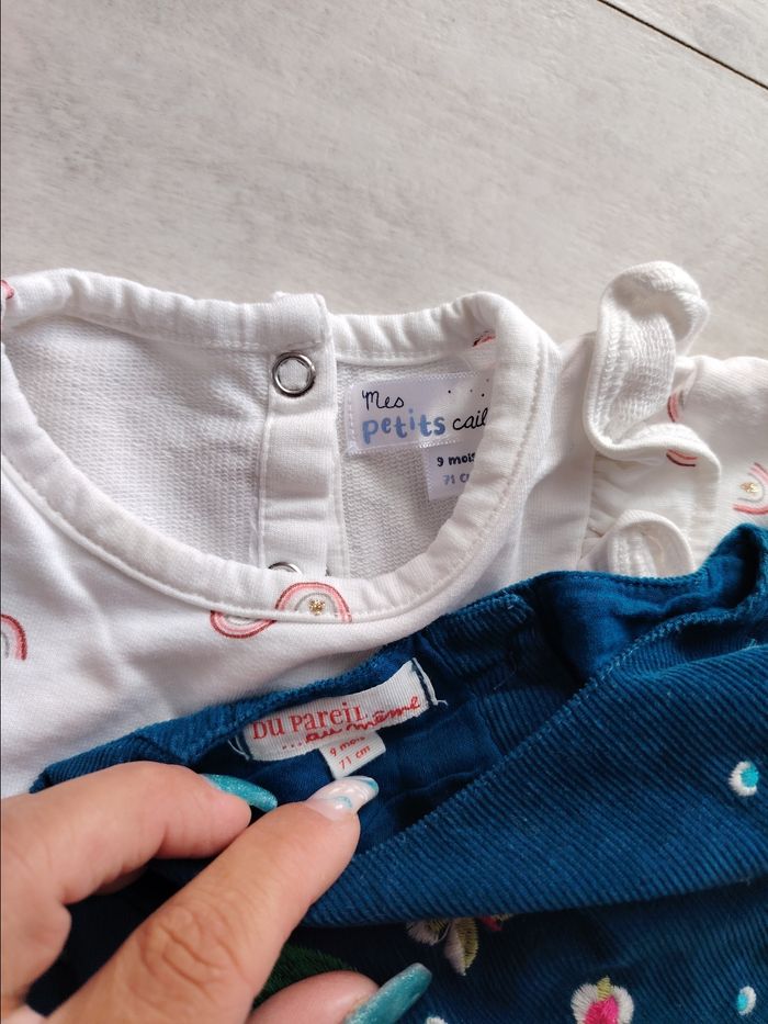 Lot de 2 robes 9 mois - photo numéro 2