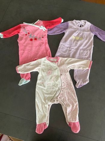 Pyjamas fille 6 mois