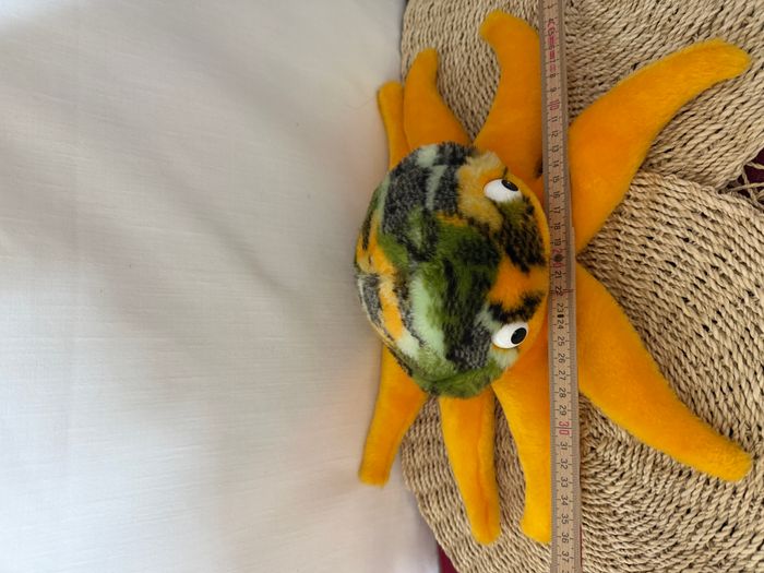 ajena peluche étoile de mer vintage - photo numéro 2