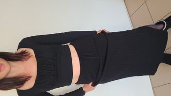 Jupe longue noire taille 36