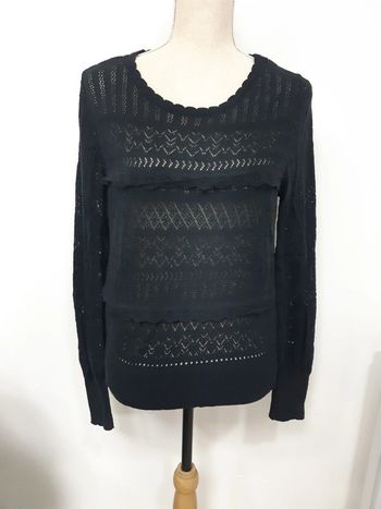 Haut manches longues noir Cache Cache T36