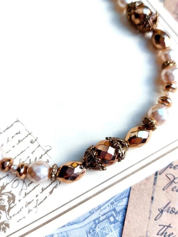 Magnifique collier de perles vintage - photo numéro 6